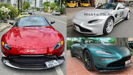 3 chiếc Aston Martin V8 Vantage thú vị của ông Đặng Lê Nguyên Vũ: 1 xe còn là bản giới hạn, số sàn chỉ 25 chiếc trên toàn cầu