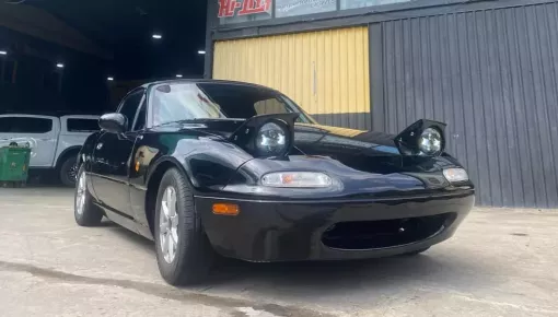 Garage dọn Mazda MX-5 Miata NA từ A-Z cho "Qua" Vũ, 1 trong các siêu phẩm xe JDM