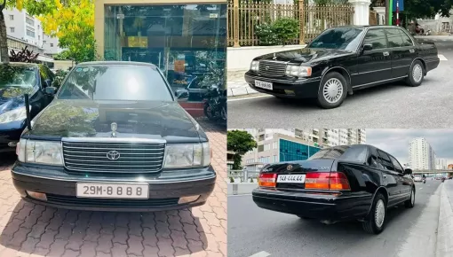 Dàn Toyota Crown biển khủng của đại gia Việt: Có xe gắn siêu biển 51K-888.88 trúng đấu giá 15 tỷ đồng