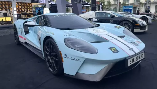 Vẻ đẹp của Ford GT có giá hơn 60 tỷ đồng: Bộ mâm thửa carbon đắt đỏ, độ ống xả Akrapovic