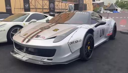 Chi tiết Ferrari 458 Italia độ Liberty Walk sau nhiều năm ở ẩn trên Tây Nguyên