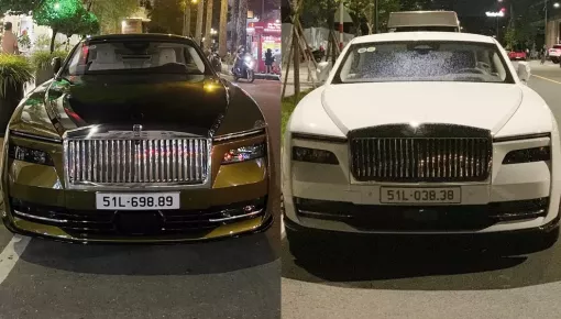 Cận cảnh 2 chiếc Spectre với tổng trị giá hơn 50 tỷ đồng ở Việt Nam: Đều có biển đấu giá, chủ xe không phải lo tốn xăng