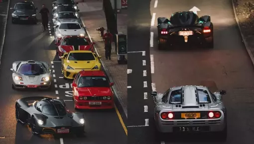 Dàn siêu xe dạo phố tại Đài Loan, McLaren F1 chục triệu đô la nổi bật bên cạnh Aston Martin Valkyrie siêu hiểm
