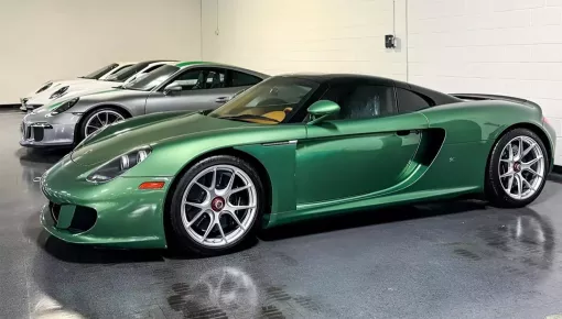 Có trong tay siêu phẩm 918 Spyder và hàng chục xe 911 đủ bản, nhưng Carrera GT mới là xe Porsche khiến "Qua" Vũ thích
