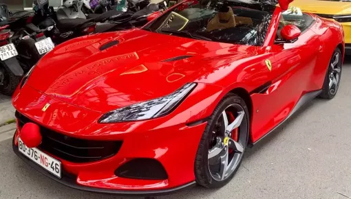 Ferrari Portofino M thứ 2 được nhập về Việt Nam tung tăng trên đường phố Hà Nội với diện mạo mới