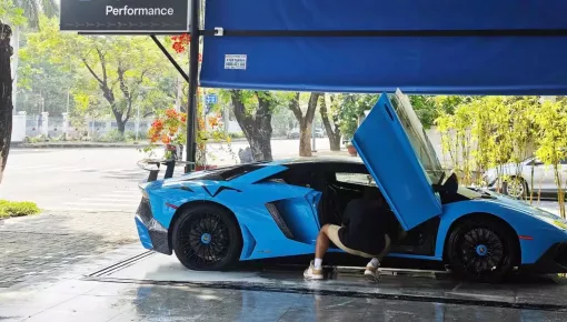 Lamborghini Aventador SV bản giới hạn độc nhất Việt Nam tái xuất