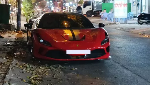 Siêu xe Ferrari F8 Tributo độ Novitec của đại gia Tp.HCM tái xuất