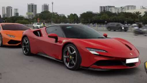 Siêu xe Ferrari SF90 Stradale từng của doanh nhân Đức Huy tiếp tục được chào bán