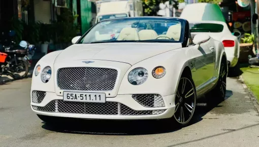 Bentley Continental GTC hơn 17 năm tuổi được chào bán lại 2,5 tỷ đồng