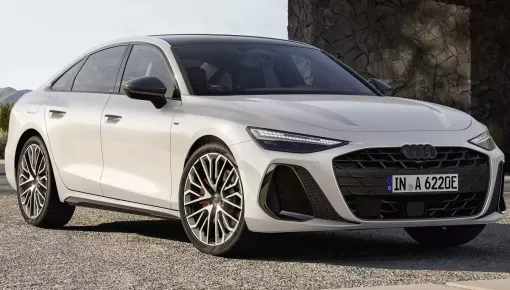 Vén màn Audi A6 2025 phiên bản hybrid sạc điện, chạy hơn 100 km mà không tốn xăng