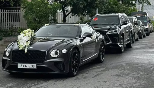 Đám cưới của doanh nhân Hải Phòng với dàn xe khủng rước dâu, Koenigsegg CCX không xuất hiện