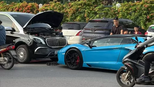 Nằm ở garage khá lâu, siêu xe Lamborghini Aventador Roadster bất ngờ tái xuất và cái kết không ai nghĩ đến