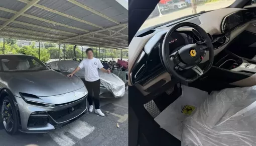 Lộ ảnh siêu xe gầm cao Ferrari Purosangue đầu tiên về Việt Nam dành cho khách hàng, giá phải trả hơn 40 tỷ đồng