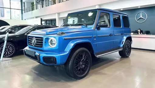 Cận cảnh Mercedes-Benz G-Class không tốn 1 giọt xăng nào tại Việt Nam, giá từ 8,68 tỷ đồng