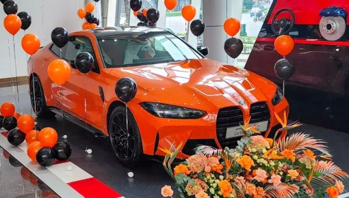 Cận cảnh BMW M4 có giá gần 7 tỷ đồng đầu tiên về Việt Nam