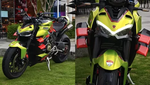 Siêu phẩm xe mô tô Ducati Streetfighter V4 Lamborghini được rao bán lại dưới 2 tỷ đồng, đồ chơi đã 300 triệu đồng