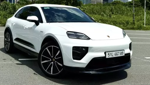 Xe điện Porsche Macan 4 "lướt" được chào bán còn cao hơn cả giá xe mới, nguyên nhân đến từ option