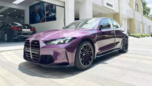 BMW M3 Competition xDrive đầu tiên ở Tp.HCM, màu sơn không đã đắt hơn VinFast VF3