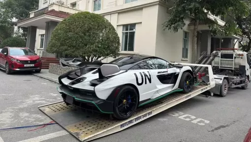 McLaren Senna của doanh nhân Việt xuất hiện tại Hà Nội