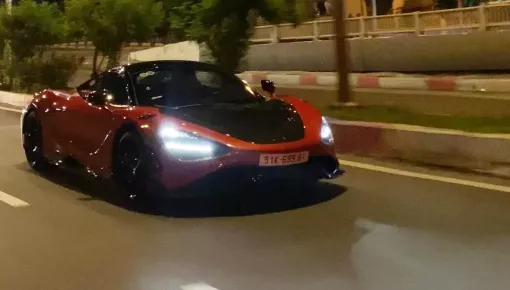 Siêu xe mui trần McLaren 765LT Spider của doanh nhân Quốc Cường tái xuất