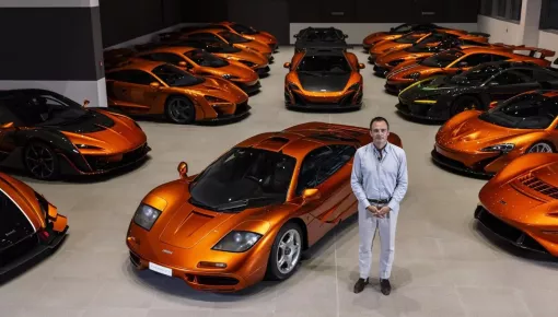 Đi tìm tỷ phú chi ra hơn 70 triệu USD để mua 20 chiếc McLaren của Mansour Ojjeh