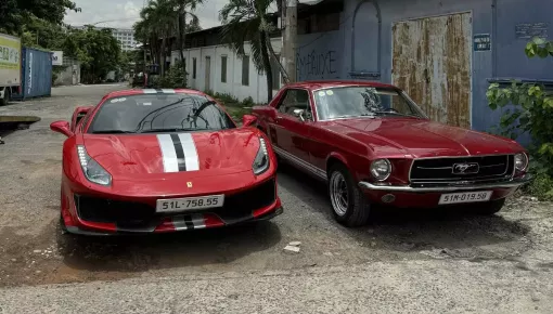 Đẳng cấp của "Qua" Vũ, đóng thủ thuế để Ferrari 488 Pista từ biển Ngoại giao ra biển 51L