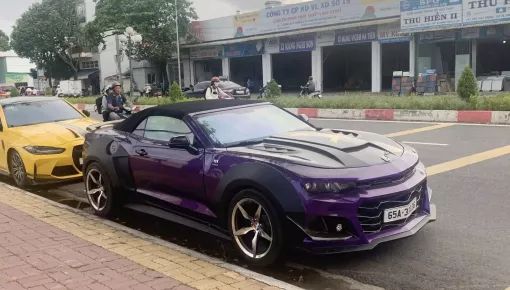 Chevrolet Camaro mui trần biển tứ quý 3 của đại gia Cần Thơ xuất hiện ở Vũng Tàu