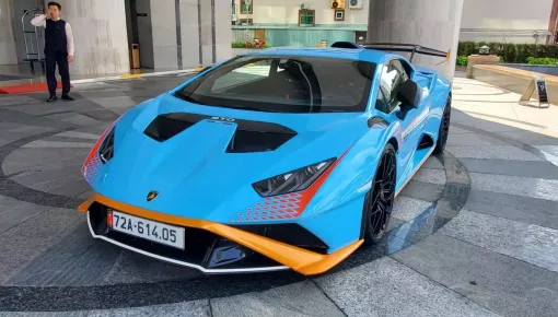 Đã lâu lắm rồi Lamborghini Huracan STO độc nhất Việt Nam mới tái xuất