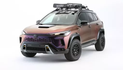Cận cảnh Toyota Corolla Cross Nasu Edition 2025 ra mắt tại triển lãm SEMA