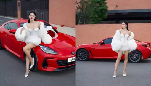 Nghệ thuật tặng quà của "cánh mày râu": Dịp 20/10 tặng vợ Subaru BRZ và biển số đẹp