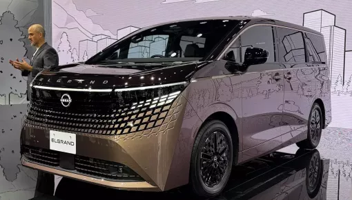 Nissan Elgrand 2026 trình làng, dùng động cơ của X-Trail, cạnh tranh với "chuyên cơ mặt đất" Toyota Alphard