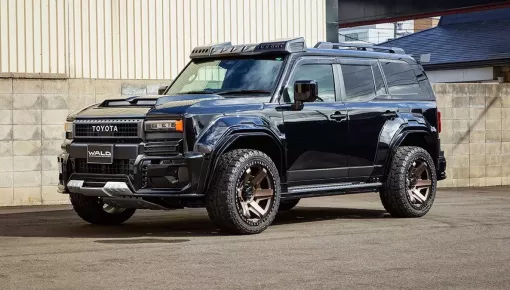 Toyota Land Cruiser 250 đầy khác lạ qua góc nhìn của nhà độ Wald International