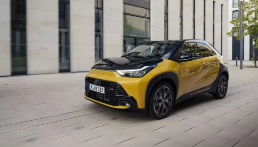 Cận cảnh Aygo X Hybrid 2026, chiếc xe hybrid nhỏ nhất của Toyota