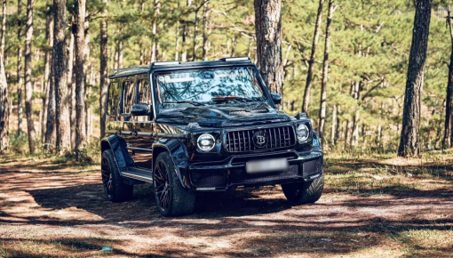 Doanh nhân "bỏ phố" về Tây Nguyên với Mercedes-AMG G63 độ Brabus