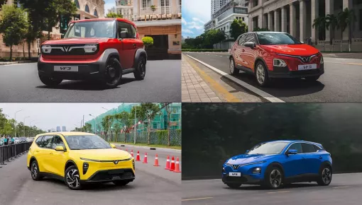 10 ô tô bán chạy nhất Việt Nam trong năm 2025: VinFast chiếm 4 vị trí đầu