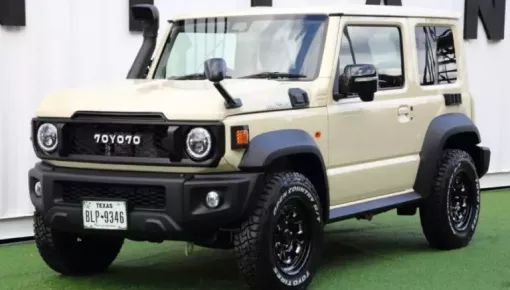 Suzuki Jimny với thiết kế ''nhái'' Toyota Land Cruiser 70 Series có giá rẻ hơn bạn nghĩ