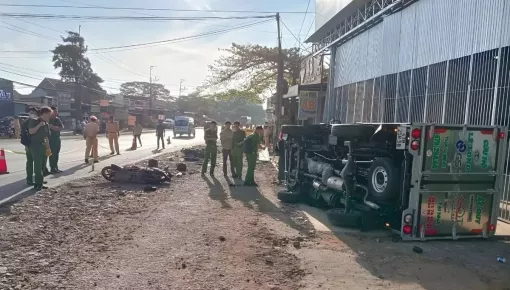 Video hé lộ khoảnh khắc vụ tai nạn kinh hoàng tại Lâm Đồng khiến 3 người thương vong