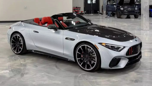 Làm quen với Mercedes-AMG SL55, phiên bản mạnh, và đắt hơn của SL43 mà các đại gia Việt sở hữu gần 10 xe