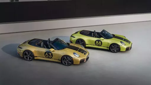 Cặp đôi siêu xe giới hạn Porsche 911 Spirit 70 của 2 doanh nhân Việt