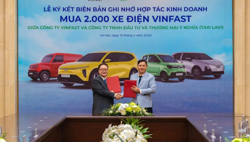 Một công ty taxi mua 2.000 chiếc ô tô điện VinFast
