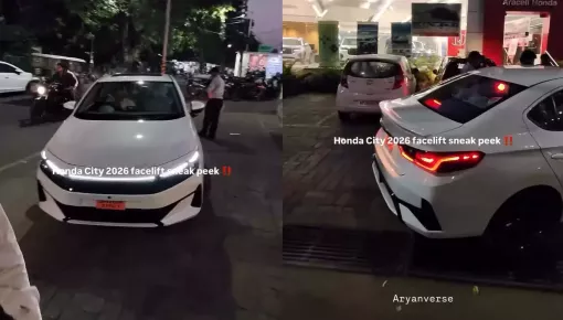 Honda City phiên bản mới xuất hiện tại đại lý trước khi ra mắt trong tuần này