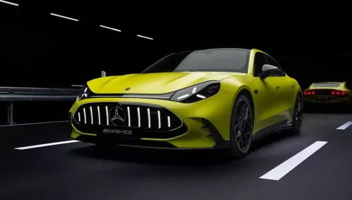 Mercedes-AMG GT 4-Door Coupe trình làng, từ bỏ động cơ xăng V8, cạnh tranh Porsche Taycan