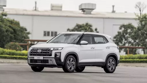 Hyundai Creta được tăng giá trị khuyến mại lên 65 triệu đồng trong tháng 6/2026