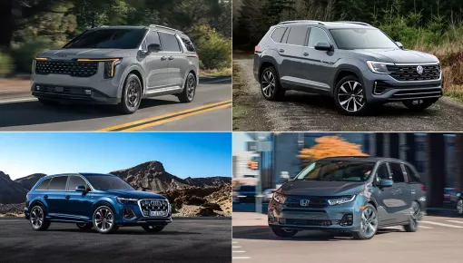 7 mẫu xe gia đình có thể lắp 3 ghế trẻ em trên một hàng ghế