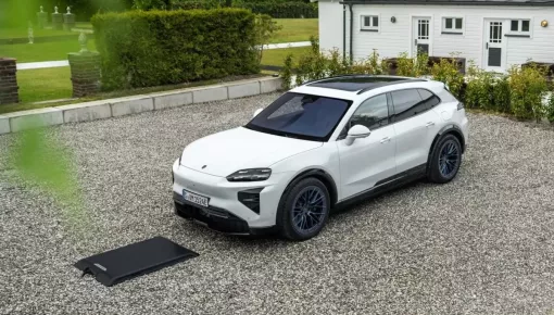 Porsche Cayenne Electric 2027 được bổ sung loạt tính năng mới, sạc xe không cần cắm dây là điểm nhấn