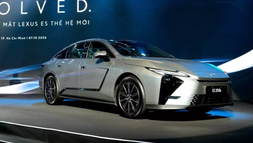 Lexus ES thế hệ mới chính thức ra mắt Việt Nam, có phiên bản thuần điện, giá từ 2,34 tỷ đồng