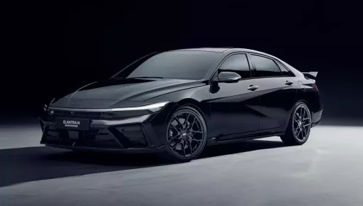 Hyundai Elantra N Monochrome trình làng, dành cho những người thích cầm lái nhưng ghét sự nổi bật
