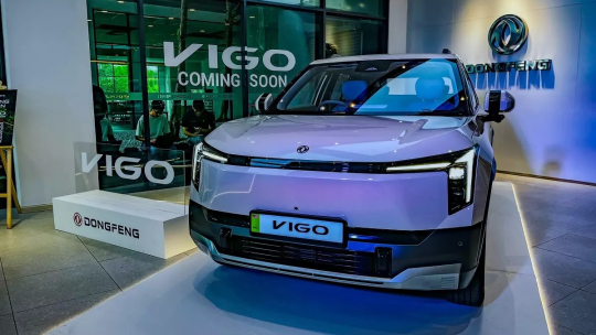Dongfeng Vigo được trưng bày tại Đông Nam Á trước khi bán ở Việt Nam vào năm sau