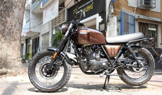 Mô tô đậm chất cổ điển Brixton BX 150 có thêm màu sơn mới, giá bán 57,1 triệu Đồng