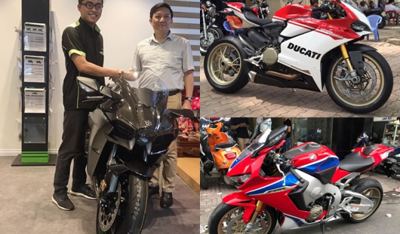 Loạt siêu mô tô phân khối lớn "khủng" cập bến Việt Nam trong năm 2017